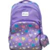 Cute starry student school bags children purple