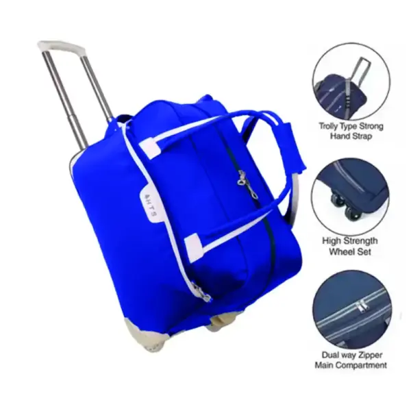 H.T.S large capacity duffel trolley bag