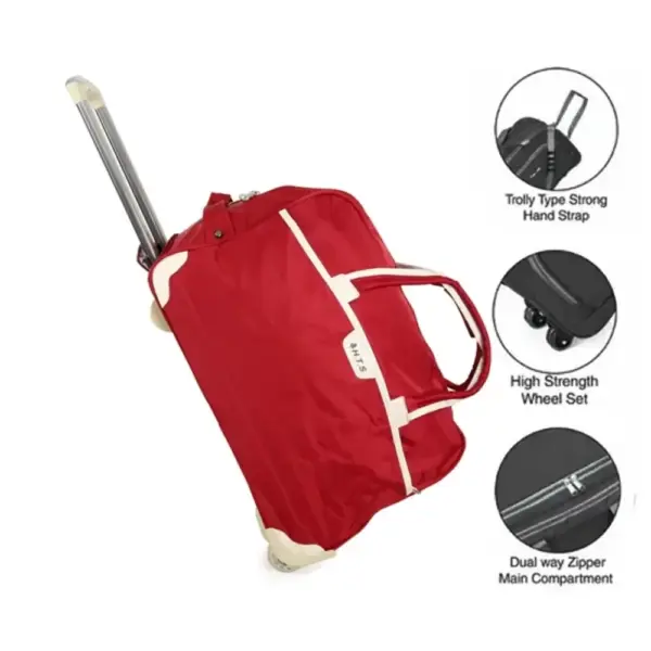 H.T.S large capacity 20 inch duffel trolley bag