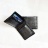 Exclusive stylish genuine leather crocodile print wallet for men