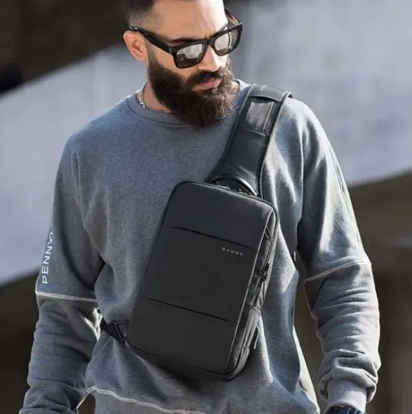 Bange BG77107 Men’s Chest Crossbody Shoulder Messenger Bag Sling Bag