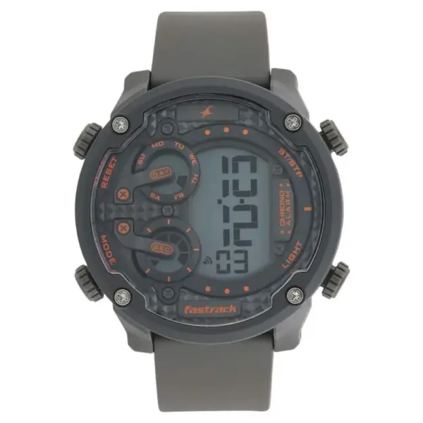 Fastrack Trendies Digital Grey Dial Watch