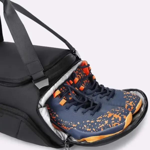 Bange-7561 large capacity duffel travel bag grey