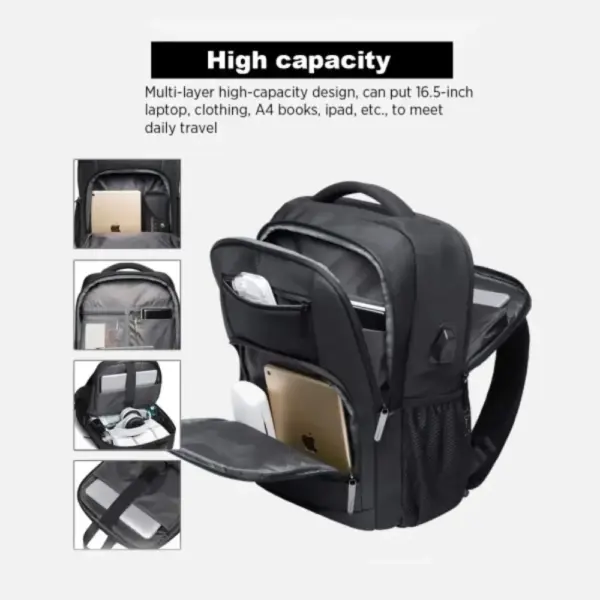 1-19.webp Bange 1921 large capacity 15.6-inch laptop backpack