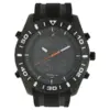 Fastrack Quartz Analog Digital Watch - Black Dial & Silicone Strap for Guys