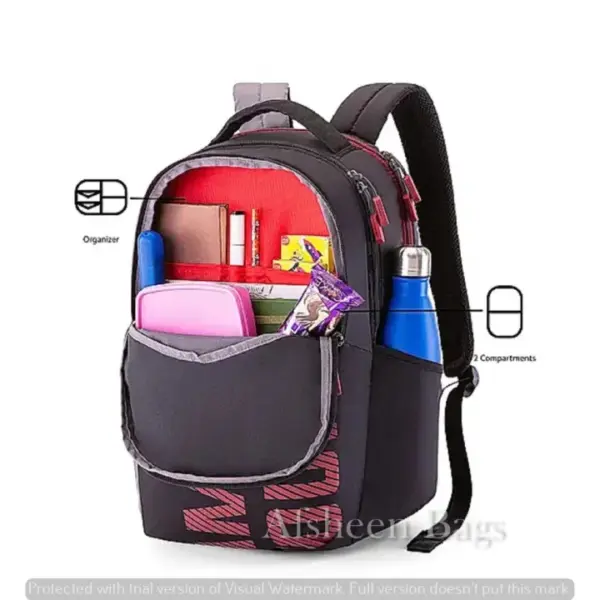 1-2-4.webp AMERICAN TOURISTER Red Stylish Backpack