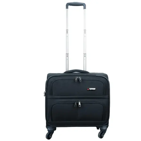 Espiral 16-Inch Business Trolley Cabin Luggage with Laptop Compartment & TSA Lock