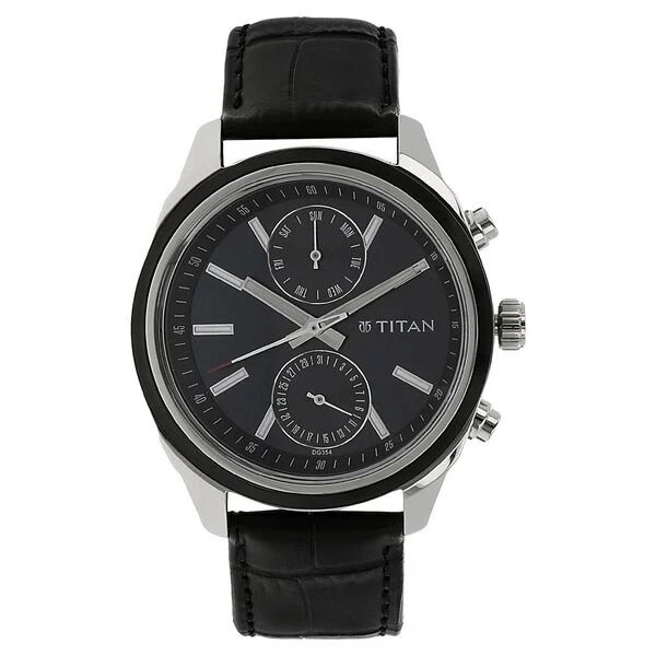 1733KL01_1.webp Titan Men's Midnight Precision Watch (1733KL01)