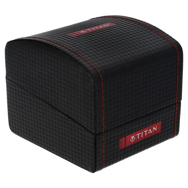 Titan Men's Midnight Precision Watch (1733KL01)