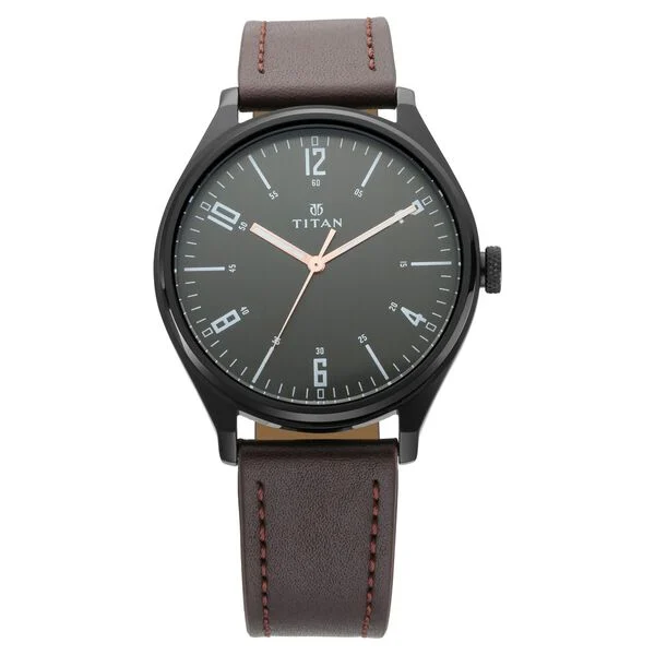 1802NL01_1.webp Titan Men's Minimalist Zen Watch Black (1802NL01)