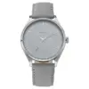 Titan Men's Classic Gradient Dial Leather Strap Watch