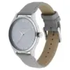 Titan Men's Classic Gradient Dial Leather Strap Watch