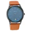 Titan Men's Timeless Style Anthra Dial Leather Strap Watch (1806NL03)