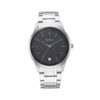 1806sm02-20-7-25-1.jpg Titan Timeless Style Refined Black Dial Metal Strap Men's Watch (1806SM02)
