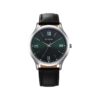 Titan Karishma Quartz Analog Green Dial Leather Strap Men's Watch (1825SL16)