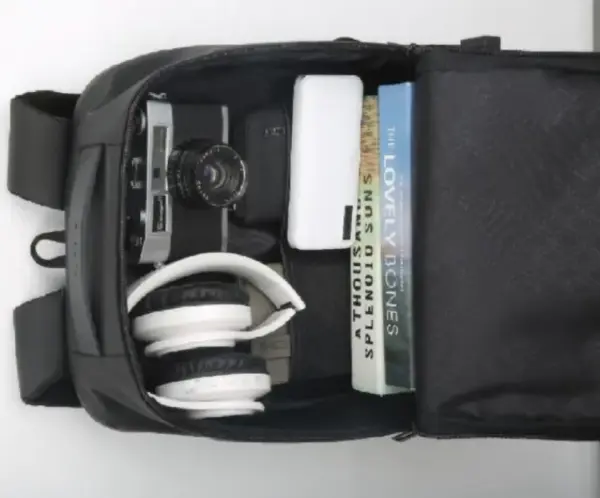 Waterproof 15.6 inch laptop bag with USB charging