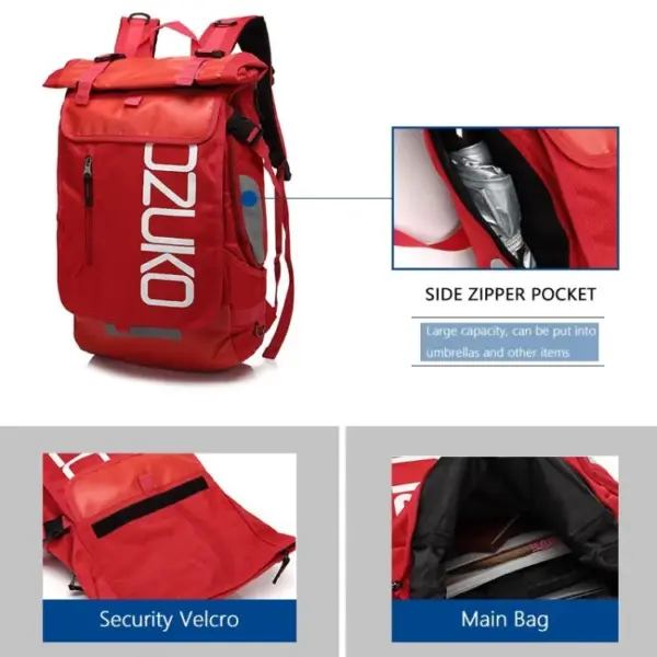 Trendy & Durable Backpack School Bags for Teenagers Boys - Ozuko 8020