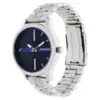 Fastrack Fundamentals Quartz Analog Blue Dial Stainless Steel Strap Watch