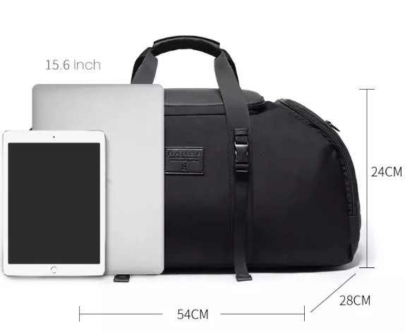 BANGE BG-7088 3-Way Carrying Duffel Bag