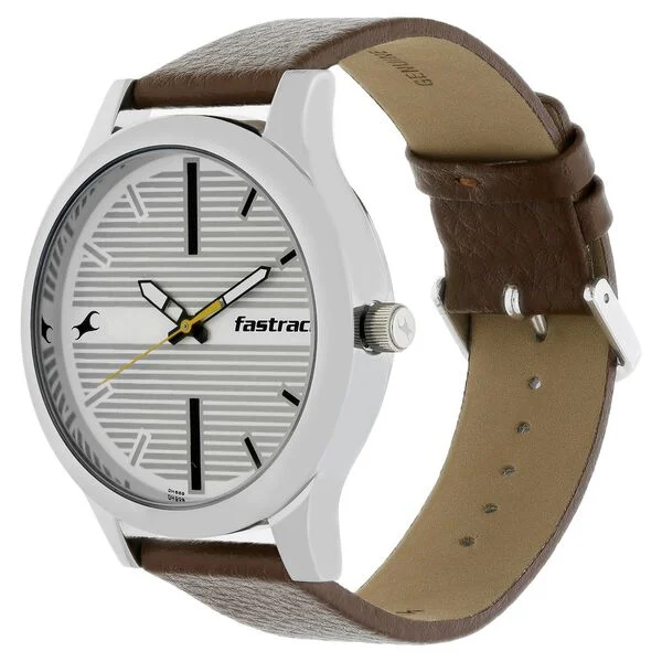 3-1-3.webp Fastrack Fundamentals Quartz White Dial Watch