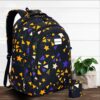 Espiral Star Print Children School Bags For Kids Satchel Primary Orthopedic Backpacks Angle Book Schoolbag with Coin Purse (19")