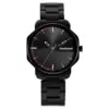 Fastrack Stunners Quartz Analog Black Dial Metal Strap Watch