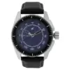 Fastrack 3089SL01 Quartz Analog Purple Dial Leather Strap Watch for Guys