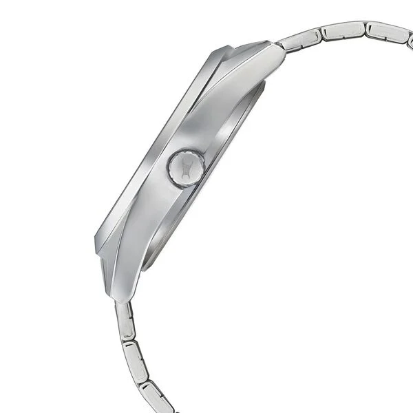 Fastrack Go Skate Quartz Analog Date Black Dial Stainless Steel Watch for Guys