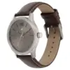 3247SL01_3.webp Fastrack Bare Basics Quartz Analog Brown Dial Leather Strap Watch for Guys