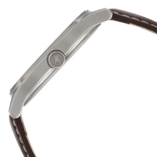 3247SL01_4.webp Fastrack Bare Basics Quartz Analog Brown Dial Leather Strap Watch for Guys