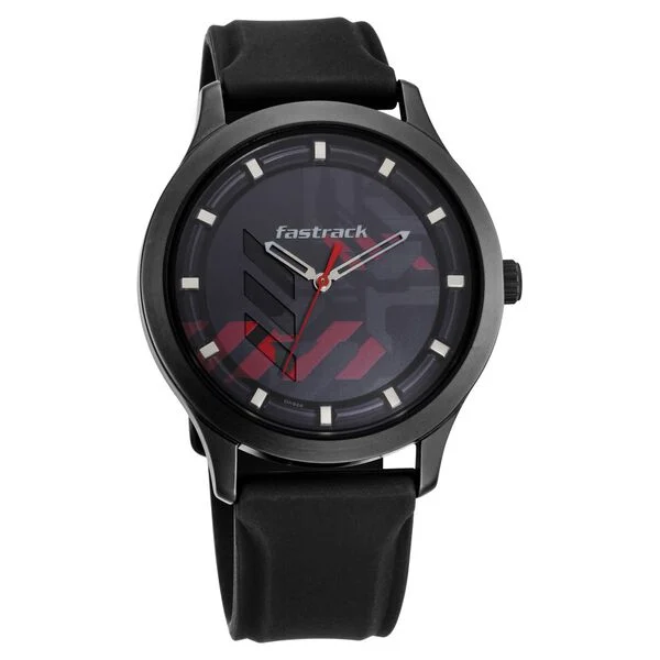3250NP01_1.webp Fastrack 3250NP01 Gamify Quartz Analog Grey Dial Silicone Strap Watch for Guys