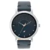 3299SL01_1.webp Fastrack Crush Quartz Analog Black Dial Leather Strap Watch