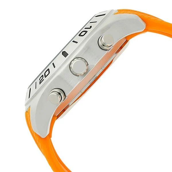 Fastrack Quartz Analog Digital Watch - Black Dial & Silicone Strap for Guys