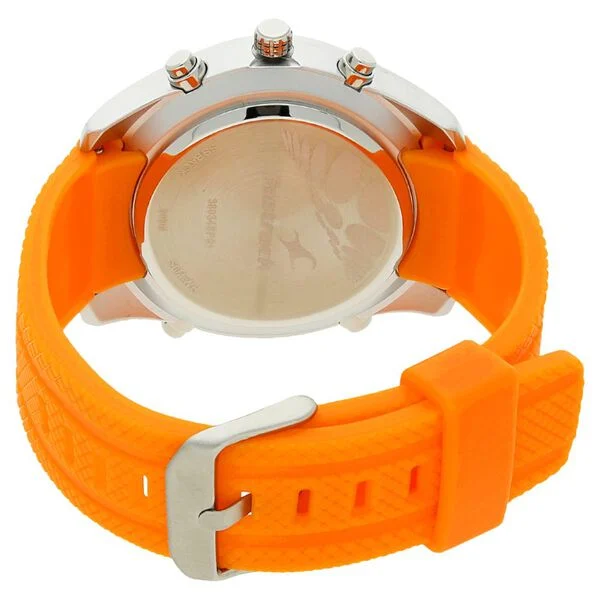 Fastrack Quartz Analog Digital Watch - Black Dial & Silicone Strap for Guys