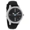 Stylish Fastrack Quartz Analog Grey Dial Watch with Silicone Strap for Guys