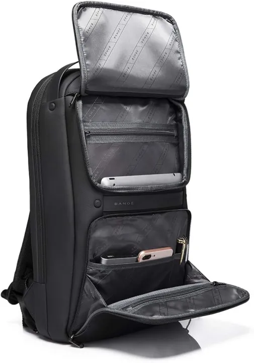 BANGE BG-7261 Men’s Waterproof Business Laptop Backpack with USB Port