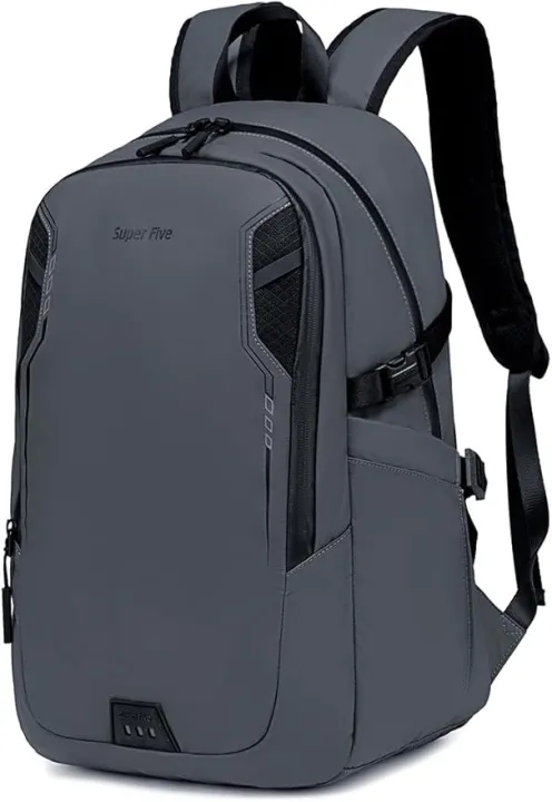 Super Five 22L Men’s Office & Travel Laptop Backpack – Water-Resistant