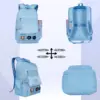 4-5-3.webp Espiral Clinton Stylish Waterproof Kids School Backpack