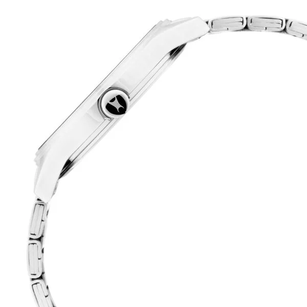 Fastrack Bare Basics Quartz Analog Blue Dial Stainless Steel Strap Watch