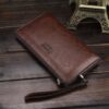 Men’s Long Wallet with Zipper
