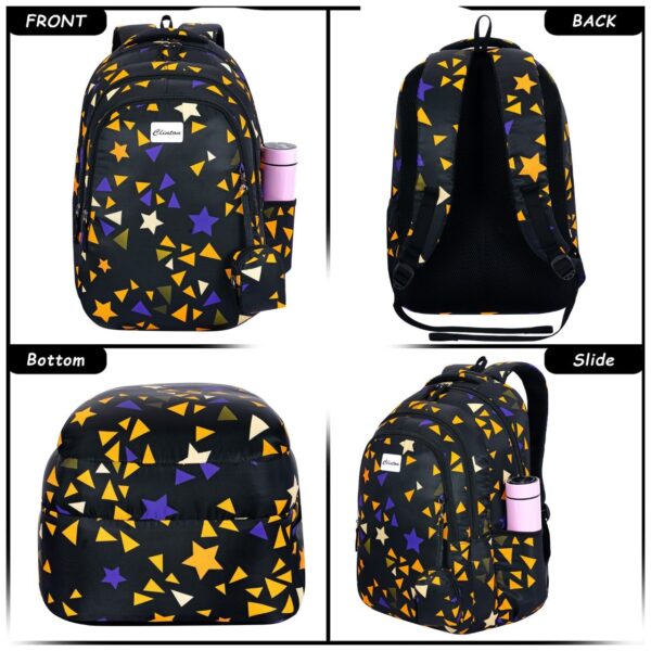 Espiral Star Print Children School Bags For Kids Satchel Primary Orthopedic Backpacks Angle Book Schoolbag with Coin Purse (19")