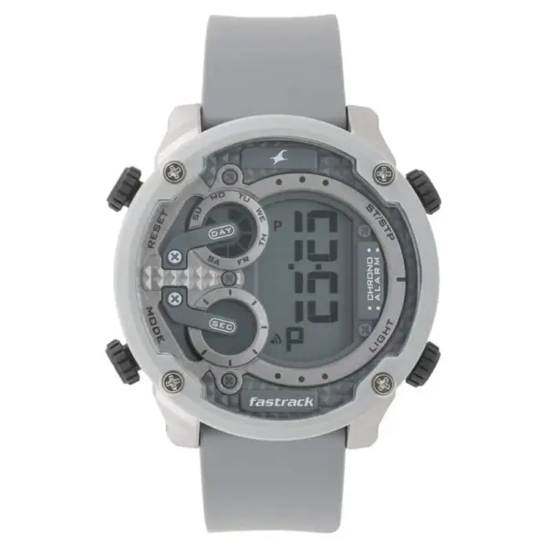 Fastrack Trendies Digital Grey Dial Watch