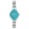 6109SM03_1.webp Fastrack Quartz Analog Blue Dial Stainless Steel Strap Watch for Girls (6109SM03)