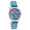 6152SL05_1.webp Fastrack Stunners Quartz Analog Multicoloured Dial Leather Strap Watch for Girls (6152SL05)