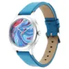 6152SL05_3.webp Fastrack Stunners Quartz Analog Multicoloured Dial Leather Strap Watch for Girls (6152SL05)