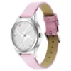 6152SL08_3.webp Fastrack Stunners Silver Dial Leather Strap Watch for Girls (6152SL08)