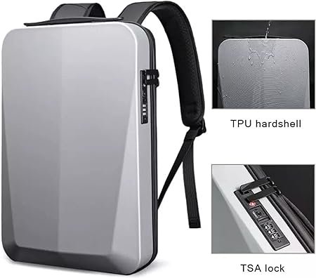 BANGE 22201 business professional travel hard case backpack