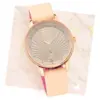 6206WL01_1.webp Fastrack Ruffles Quartz Analog with Date Beige Dial Leather Strap Watch for Girls (6206wl01)