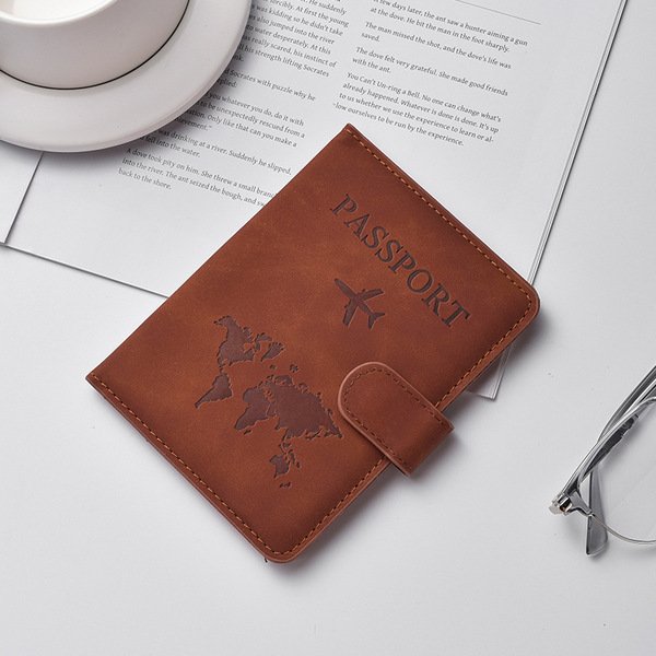 Multi-Function Premium Leather Passport Cover