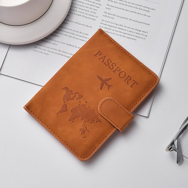 Multi-Function Premium Leather Passport Cover